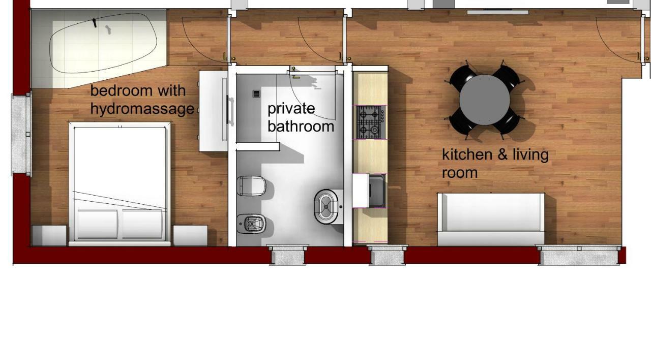 Dolomiti Suite Беллуно Екстер'єр фото